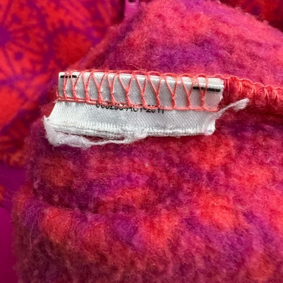 Columbia Size L (14-16) Girl Full Zip High Neck Pocket Fleece Athletic Jacket - Picture 5 of 5